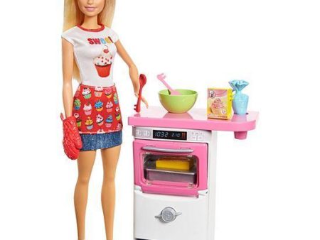 Barbie Bakery Chef Doll and Playset For Sale