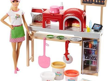 Barbie Pizza Chef Doll and Playset Fashion