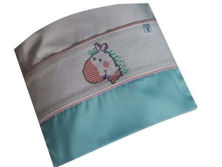 almohada zebra verde y rosado Online now