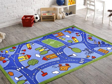 alfombra child rug fondo azul Online