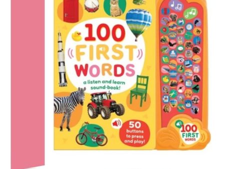 50 Button Photo Sound Book - First Words Hot on Sale