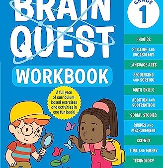 Brain Quest Workbook: 1st Grade Revised Edition For Discount