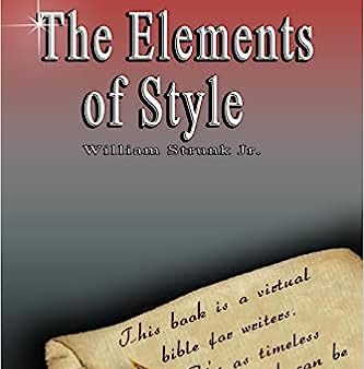 The Elements of Style Sale