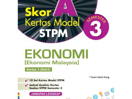 Skor A Kertas Model STPM 2023 Ekonomi Semester 3 For Sale