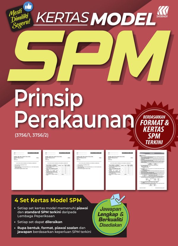 Kertas Model SPM Prinsip Perakaunan (Edisi 2023) For Sale