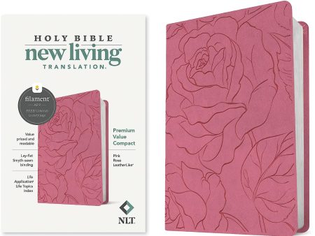 NLT Premium Value Compact Bible (Pink) For Discount