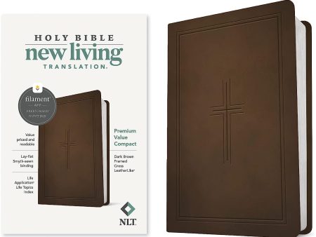 NLT Premium Value Compact Bible (Brown) Online now