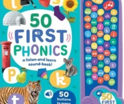 50 Button Photo Sound Book - First Phonics Sale