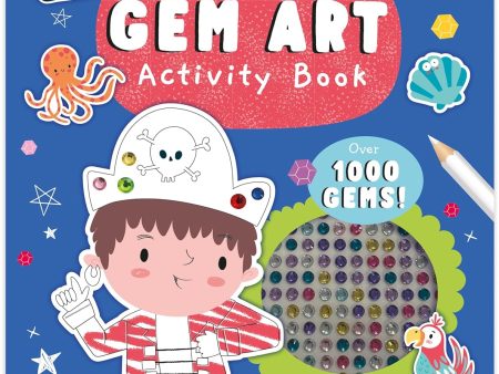 Gem Sticker Activity Book - Pesky Pirates Hot on Sale