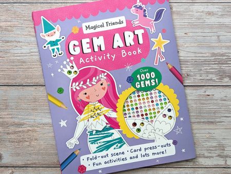 Gem Sticker Activity Book - Magical Friends For Discount