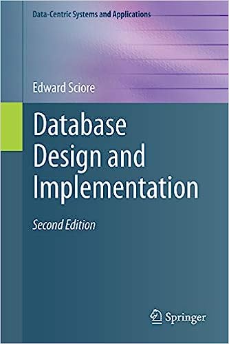 Database Design and Implementation: Second Edition (2020) (Data-Centric Systems and Applications) Cheap