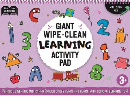 3+ Giant Wipe Clean Learning Activity Pad Online now