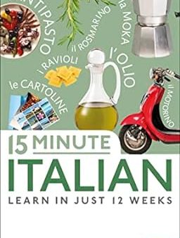 15 Minute Italian: Learn In Just 12 Weeks Online Sale