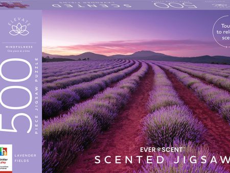 Elevate Scented 500pc Jigsaw: Lavender Fields Supply