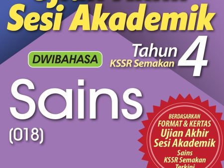 Kertas Model Ujian Akhir Sesi Akademik KSSR Sains(Dwibahasa)(018) Tahun 4 For Cheap