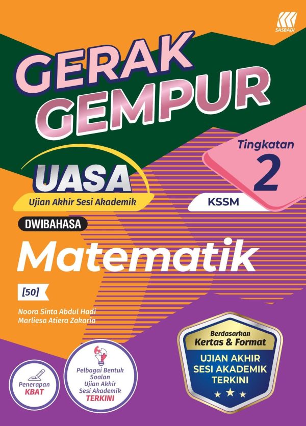 Gerak Gempur UASA KSSM Matematik (Bilingual) Ting. 2 Fashion