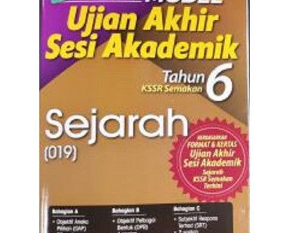 Kertas Model Ujian Akhir Sesi Akademik KSSR Sejarah (019)Tahun 6 Cheap